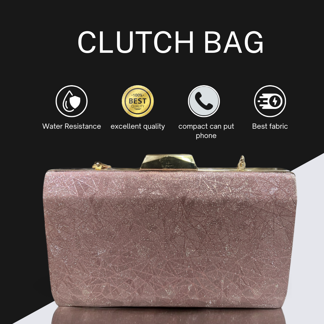 Luxury Square Clutch Flengo