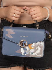 Flower printed sling bags - Flengo